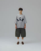 ANGLAN Iconic Pigment Sweat Half Pants - Green