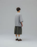 ANGLAN Iconic Pigment Sweat Half Pants - Green