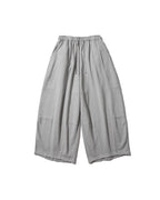 Anglan Paneled Sweat Balloon Pants - Melange Grey
