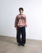 ANGLAN  Palette Appliqué Sweat Shirt - Pink