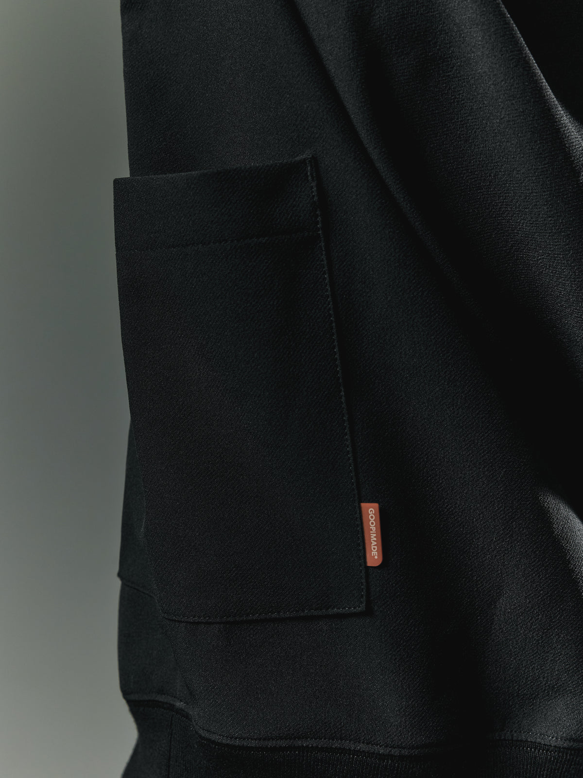 GOOPiMADE EVD5 Oversized Hoodie - Black