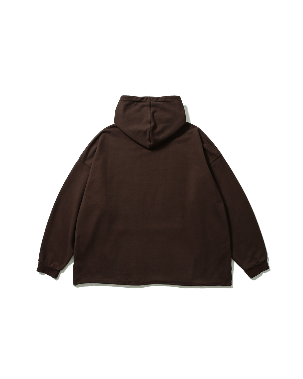 Width Print Hoodie - Brown by Anglan