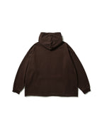 Width Print Hoodie - Brown by Anglan