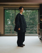 Military Quilted Liner Jacket - Black by Anglan
