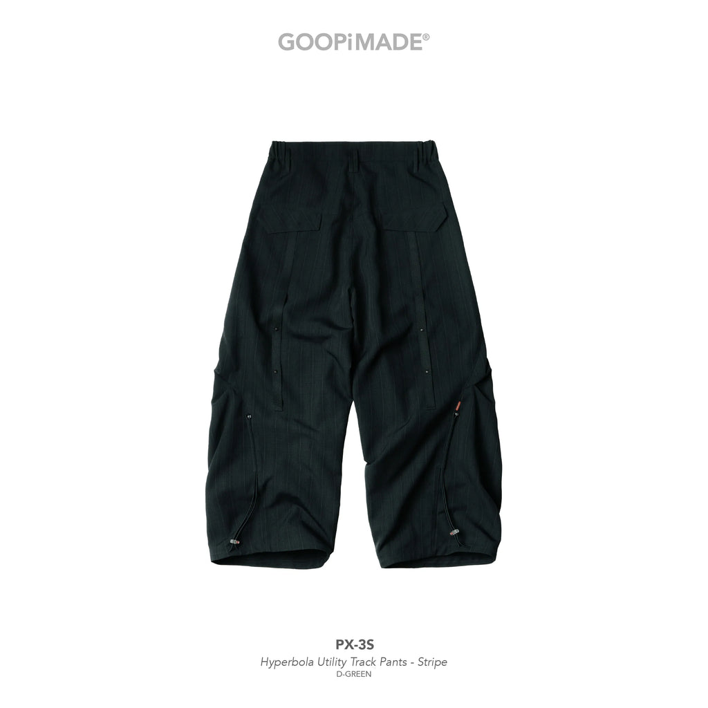 GOOPiMADE PX-3S Hyperbola Utility Track Pants - D-Green