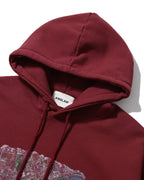 Han River Graphic Hoodie - Burgundy by Anglan