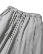 Anglan Paneled Sweat Balloon Pants - Melange Grey