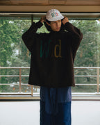 Width Print Hoodie - Brown by Anglan