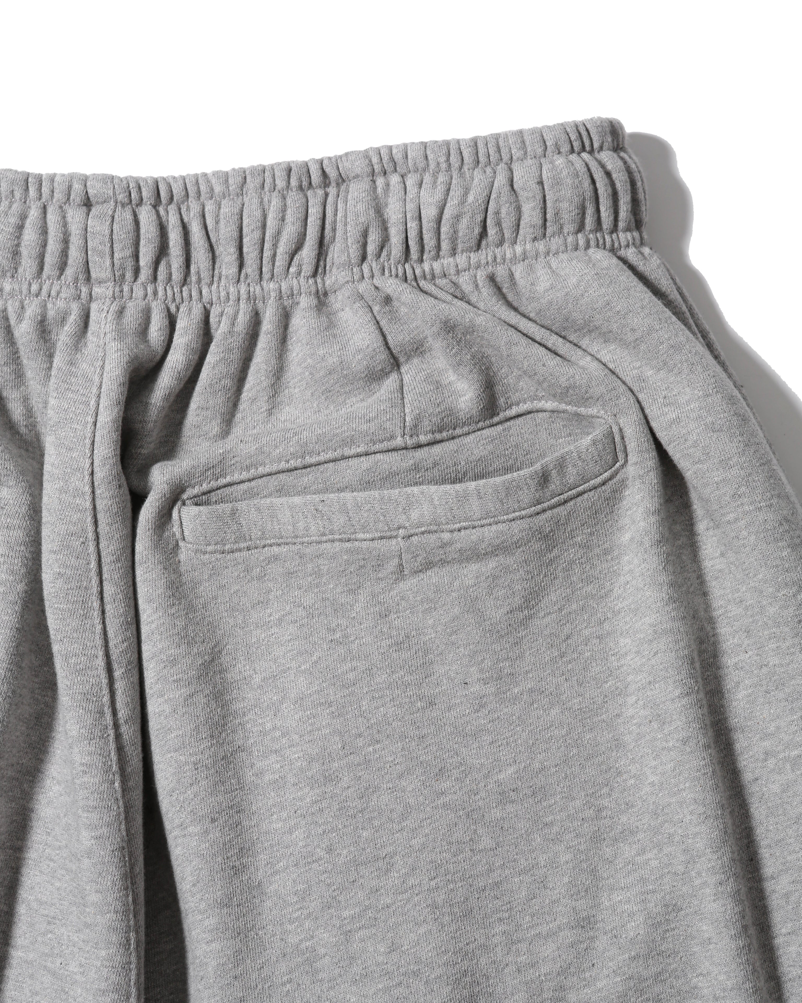 Anglan Paneled Sweat Balloon Pants - Melange Grey