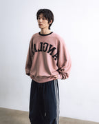 ANGLAN  Palette Appliqué Sweat Shirt - Pink