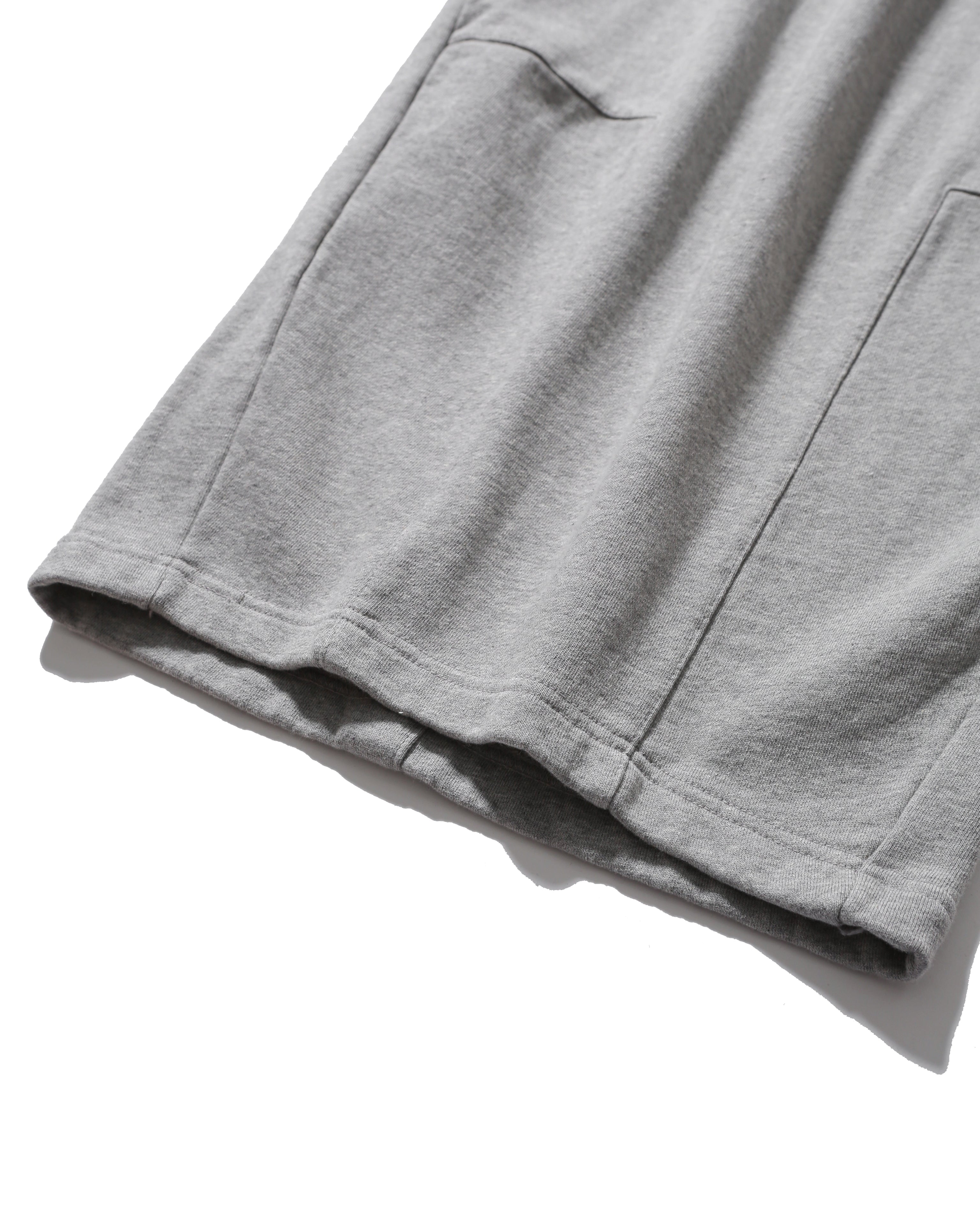 Anglan Paneled Sweat Balloon Pants - Melange Grey