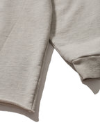 Anglan Width Print Hoodie - Oatmeal