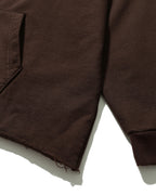 Width Print Hoodie - Brown by Anglan