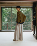Anglan Paneled Sweat Balloon Pants - Melange Grey