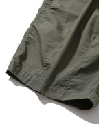 Anglan Ripstop Cargo Shirring Balloon Pants - Khaki