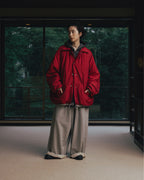 Anglan Paneled Sweat Balloon Pants - Melange Grey