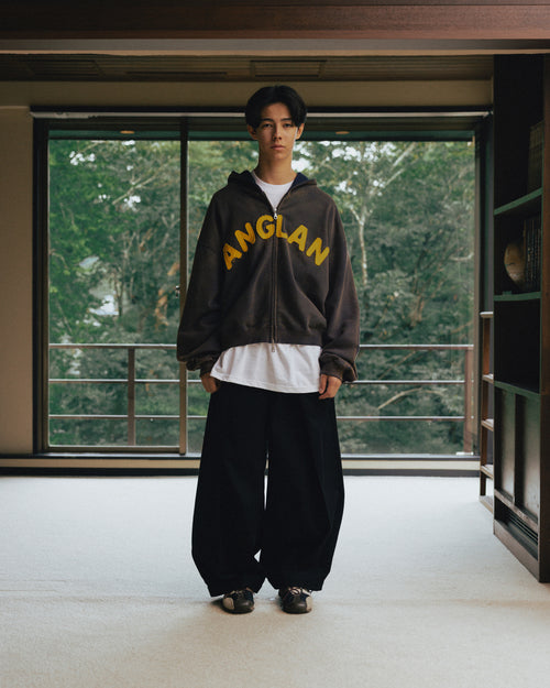 Kamonami vibe asian streetwear Korean style hoodie washed 