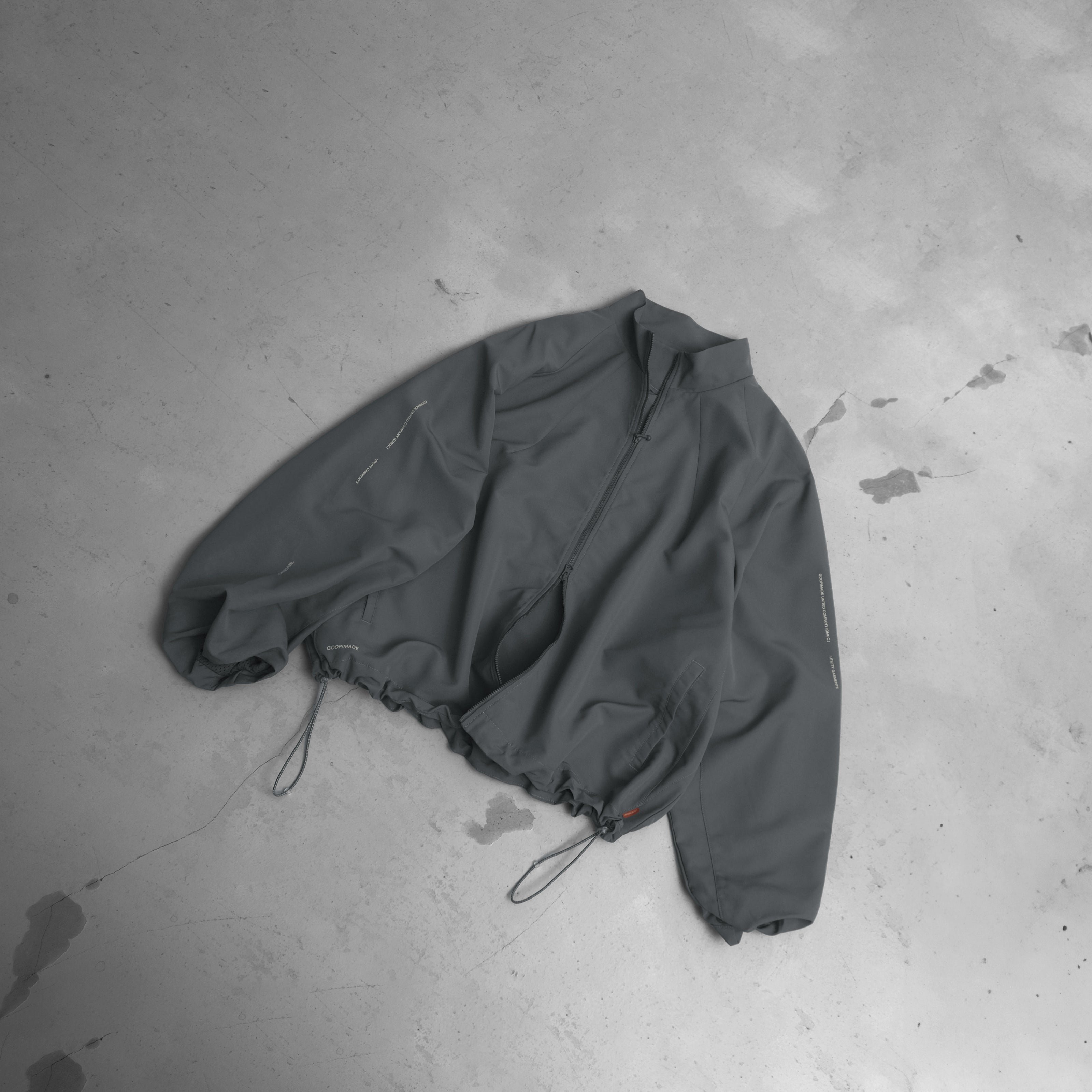 GOOPiMADE UFS_005 2.0+ Track Wind Breaker - Grey