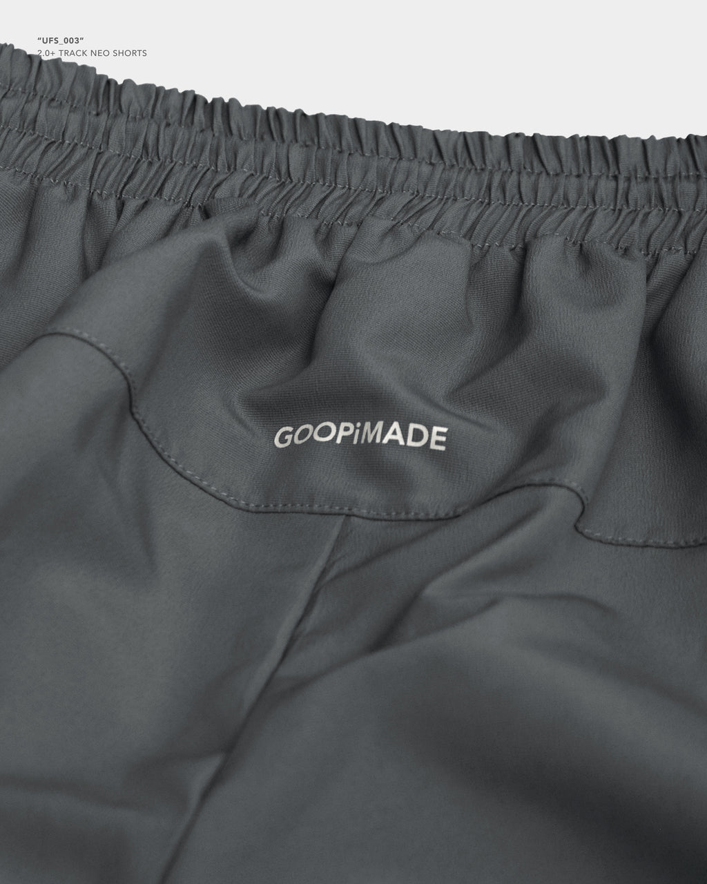 GOOPiMADE UFS_003 2.0+ Track NEO Shorts - Grey