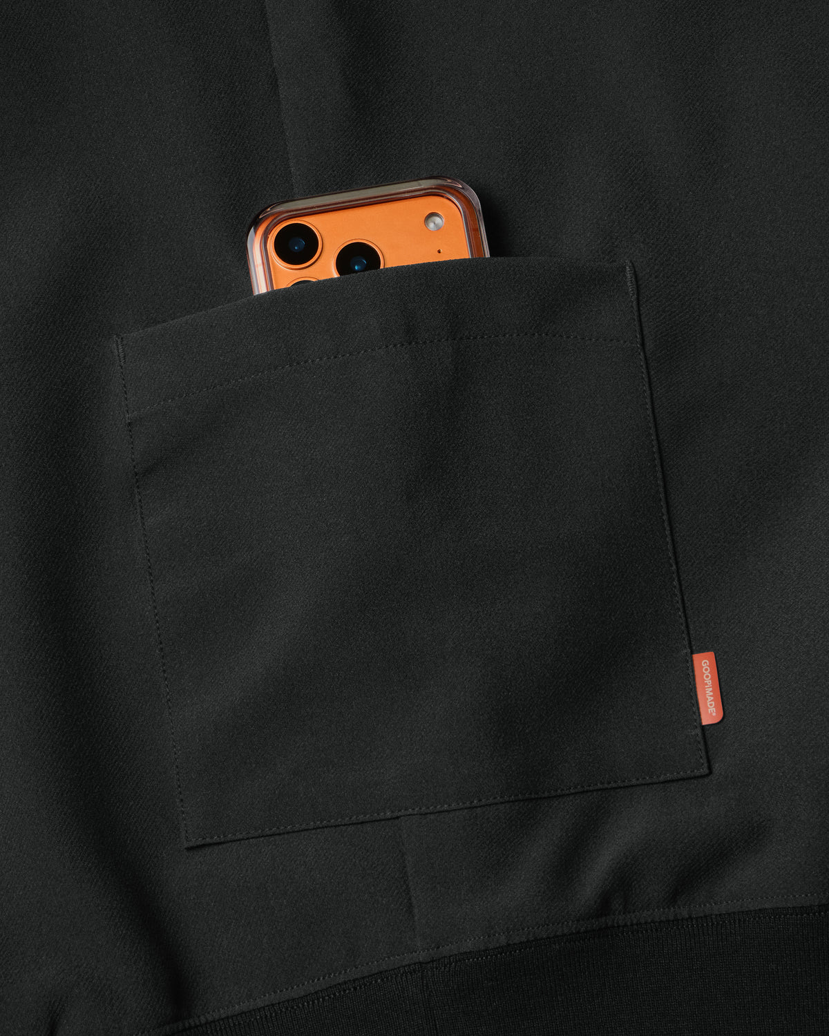 GOOPiMADE EVD5 Oversized Hoodie - Black