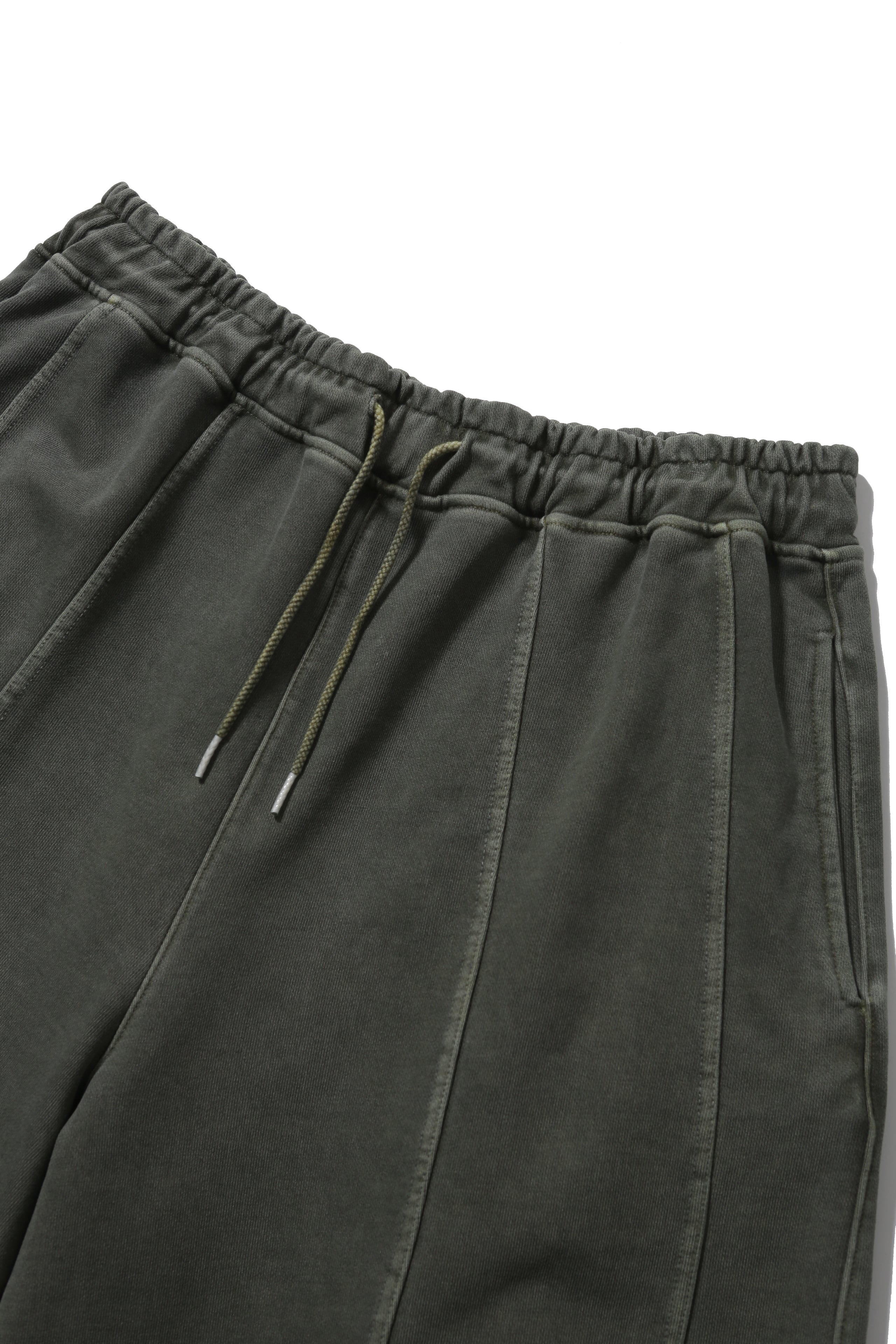 ANGLAN Iconic Pigment Sweat Half Pants - Green