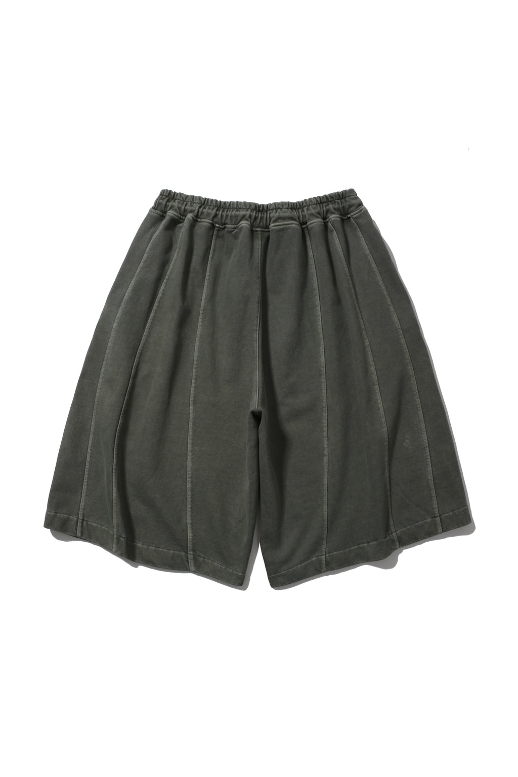 ANGLAN Iconic Pigment Sweat Half Pants - Green