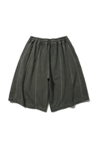 ANGLAN Iconic Pigment Sweat Half Pants - Green
