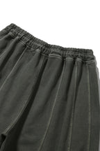 ANGLAN Iconic Pigment Sweat Half Pants - Green