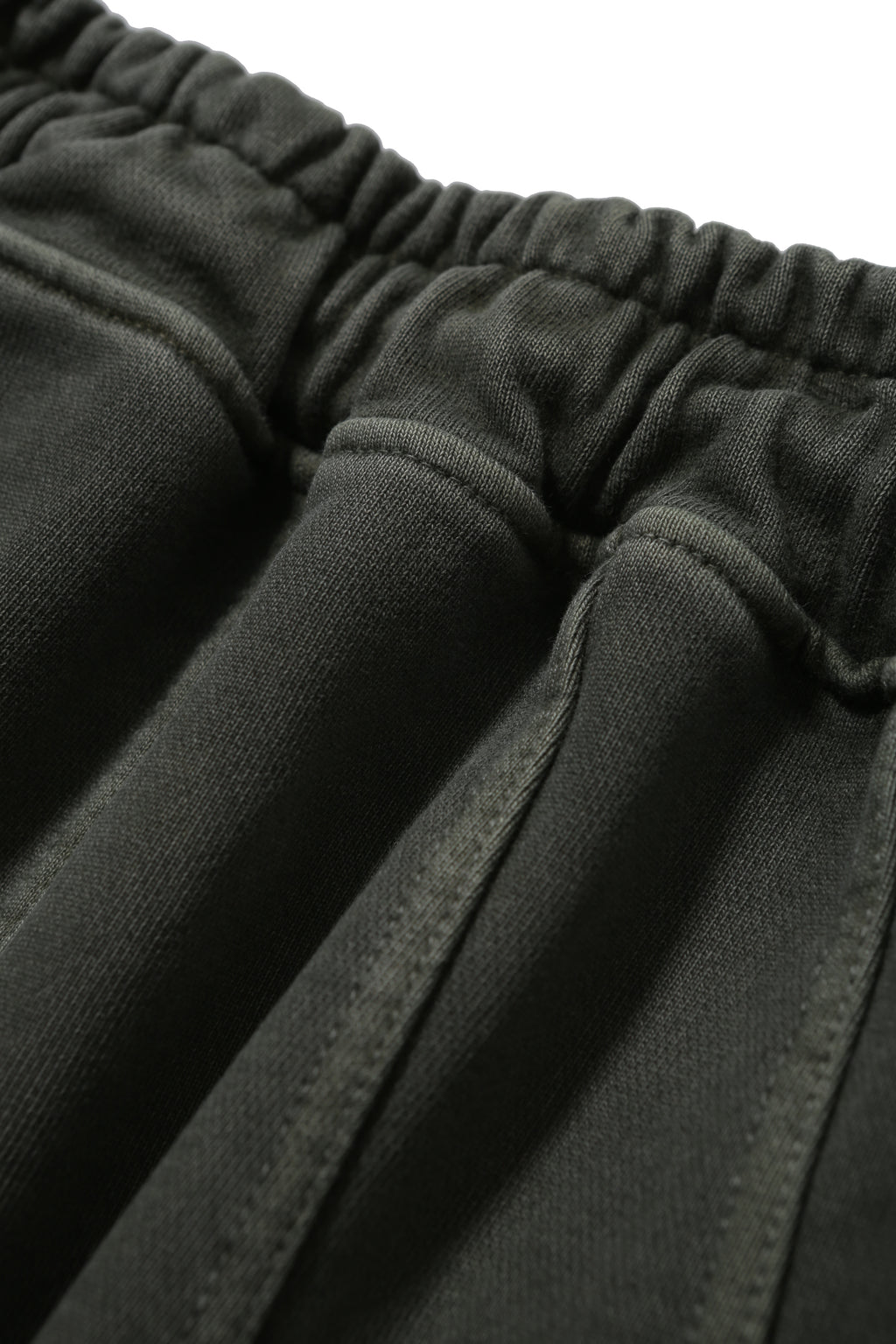 ANGLAN Iconic Pigment Sweat Half Pants - Green