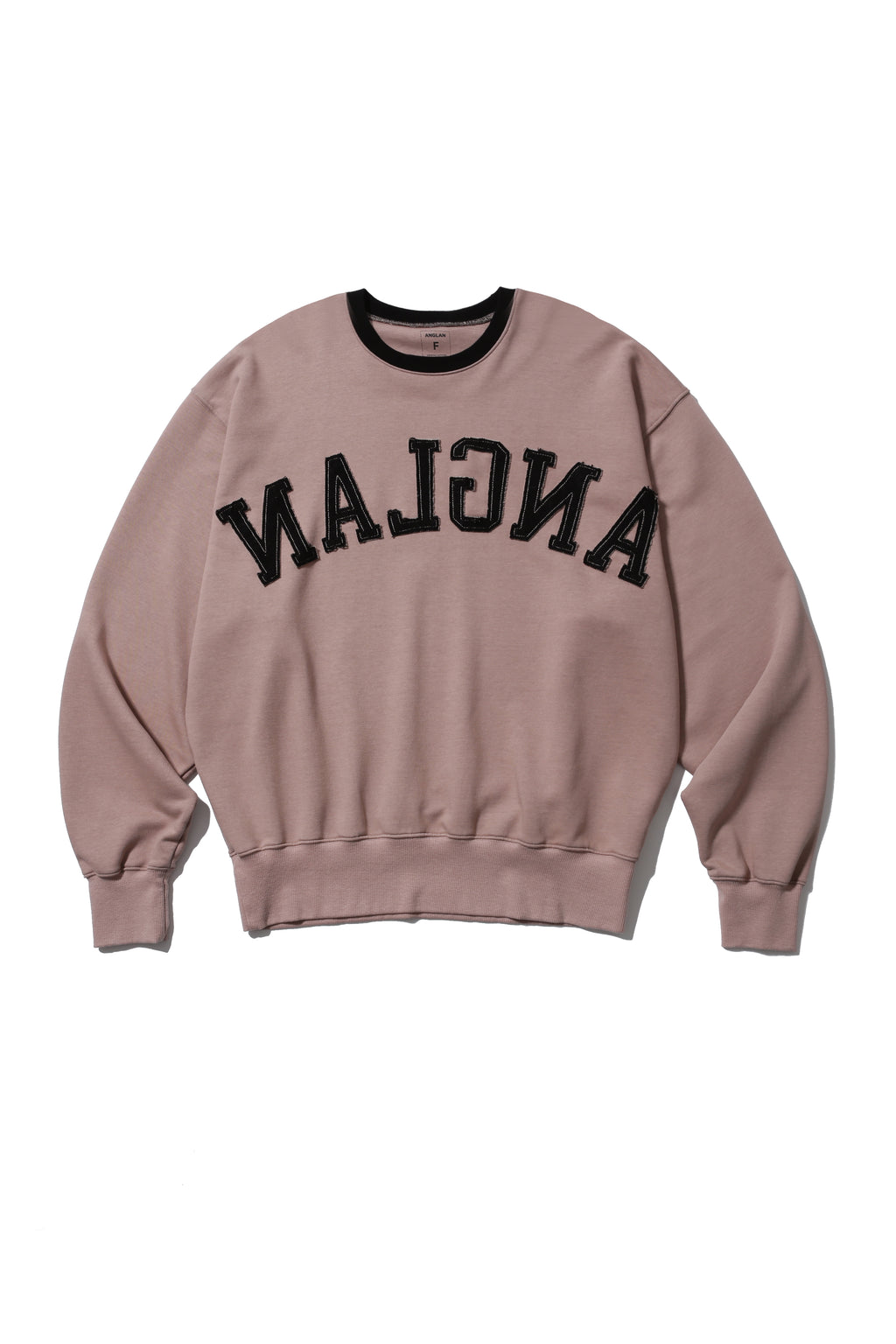 ANGLAN  Palette Appliqué Sweat Shirt - Pink