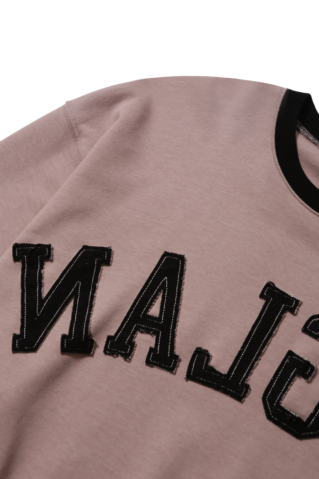 ANGLAN  Palette Appliqué Sweat Shirt - Pink
