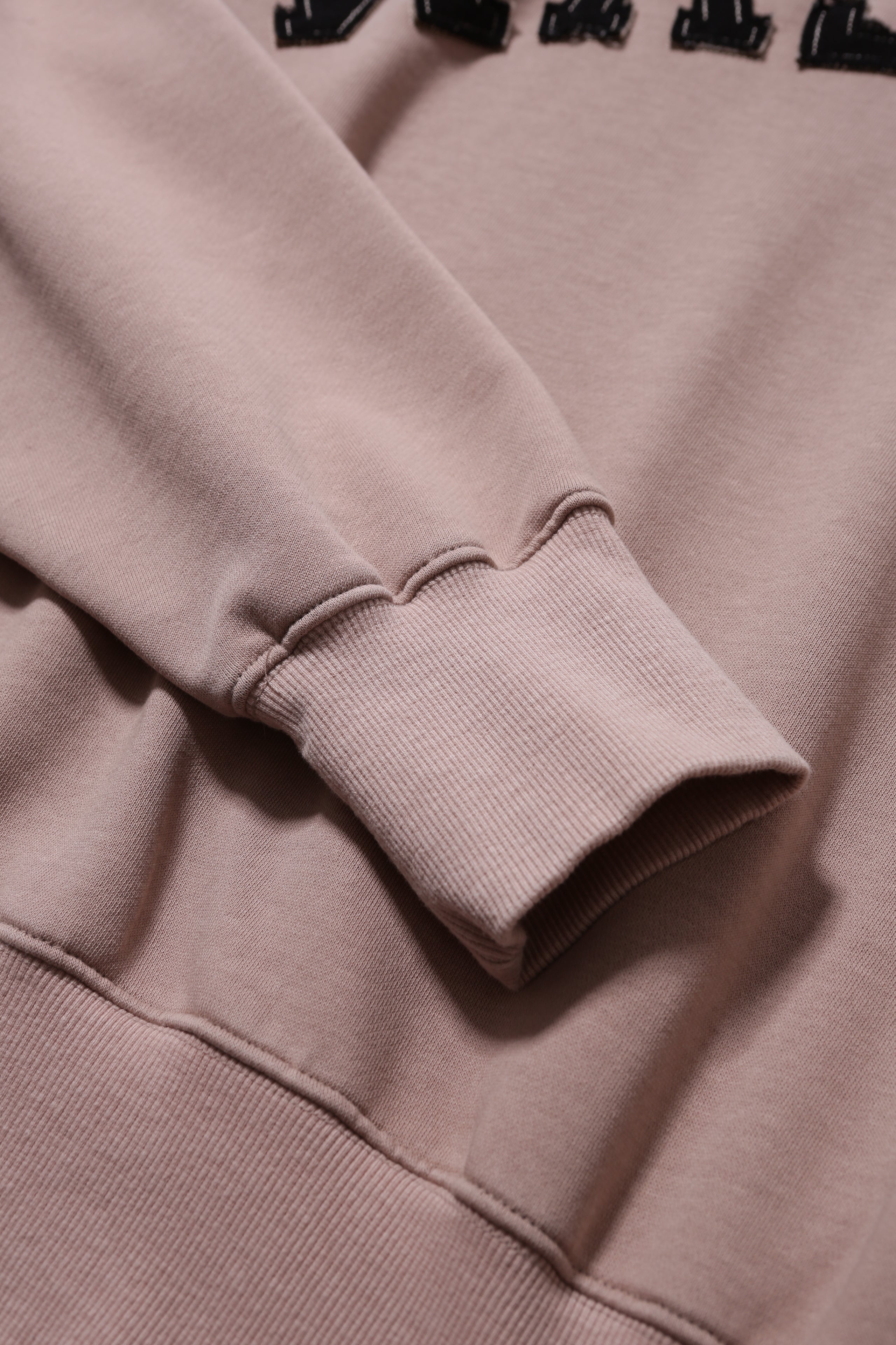 ANGLAN  Palette Appliqué Sweat Shirt - Pink