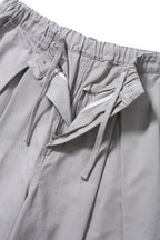 ANGLAN Cross Pleated Chino Shorts – Light Grey