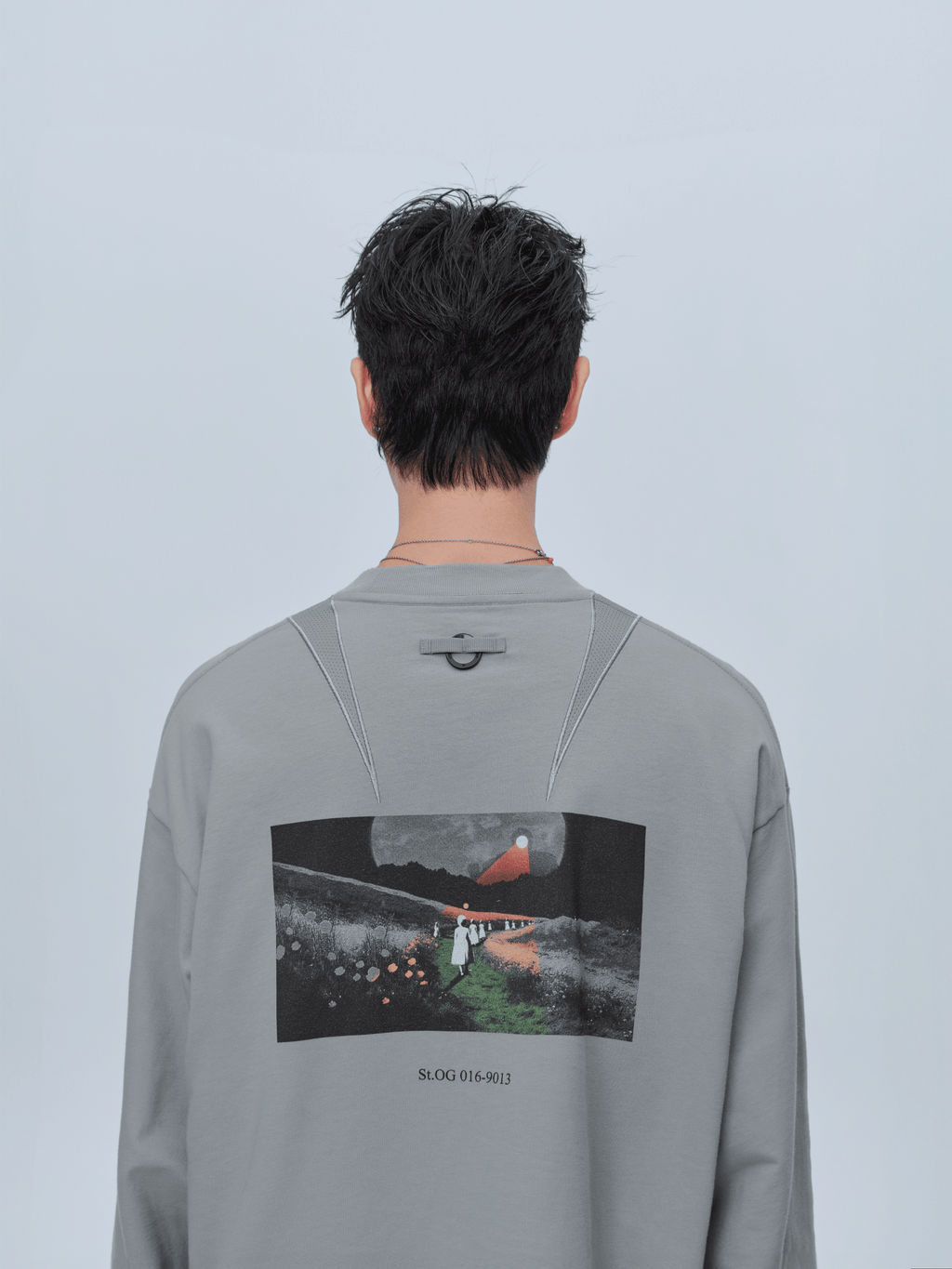 GOOPiMADE GX1 Luminary Graphic L/S Tee - Grey
