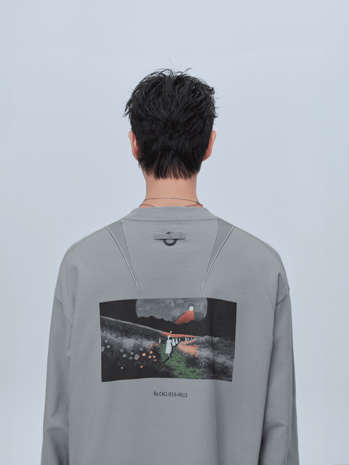 GOOPiMADE GX1 Luminary Graphic L/S Tee - Grey
