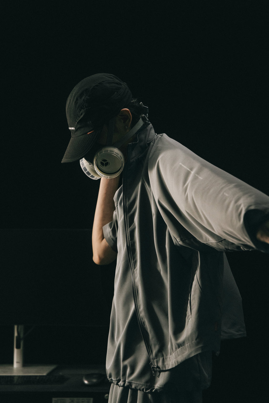 GOOPiMADE UFS_001 Track TECH Tee | Grey