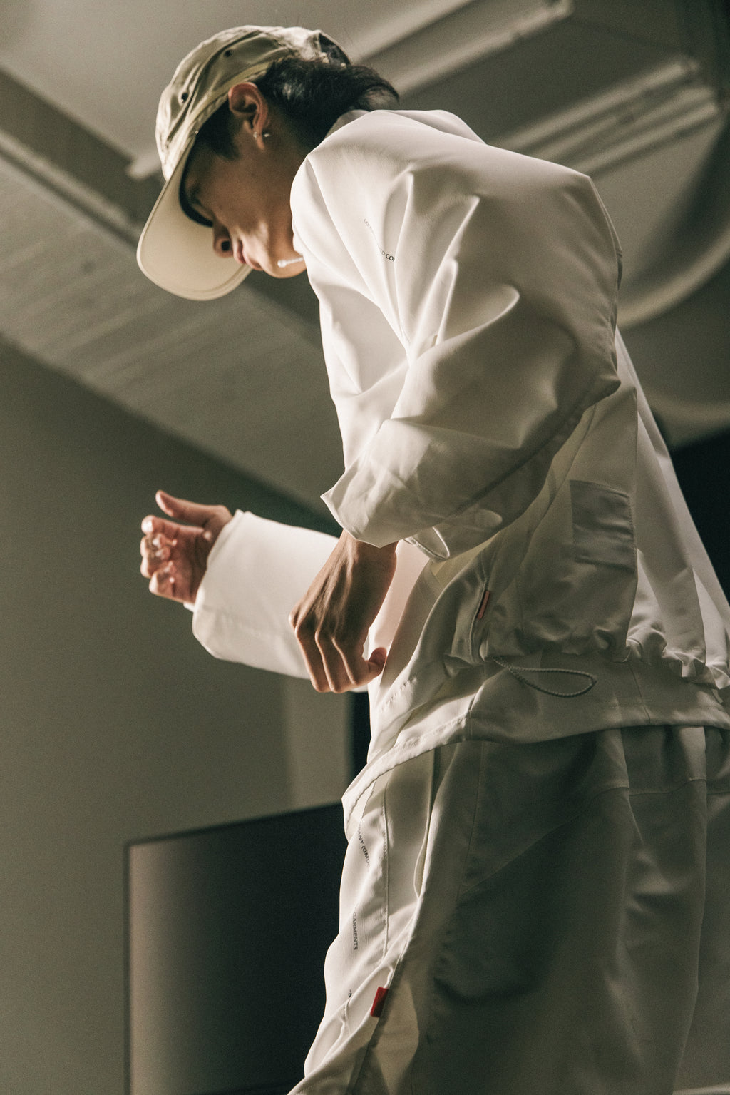GOOPiMADE UFS_001 Track TECH Tee | White