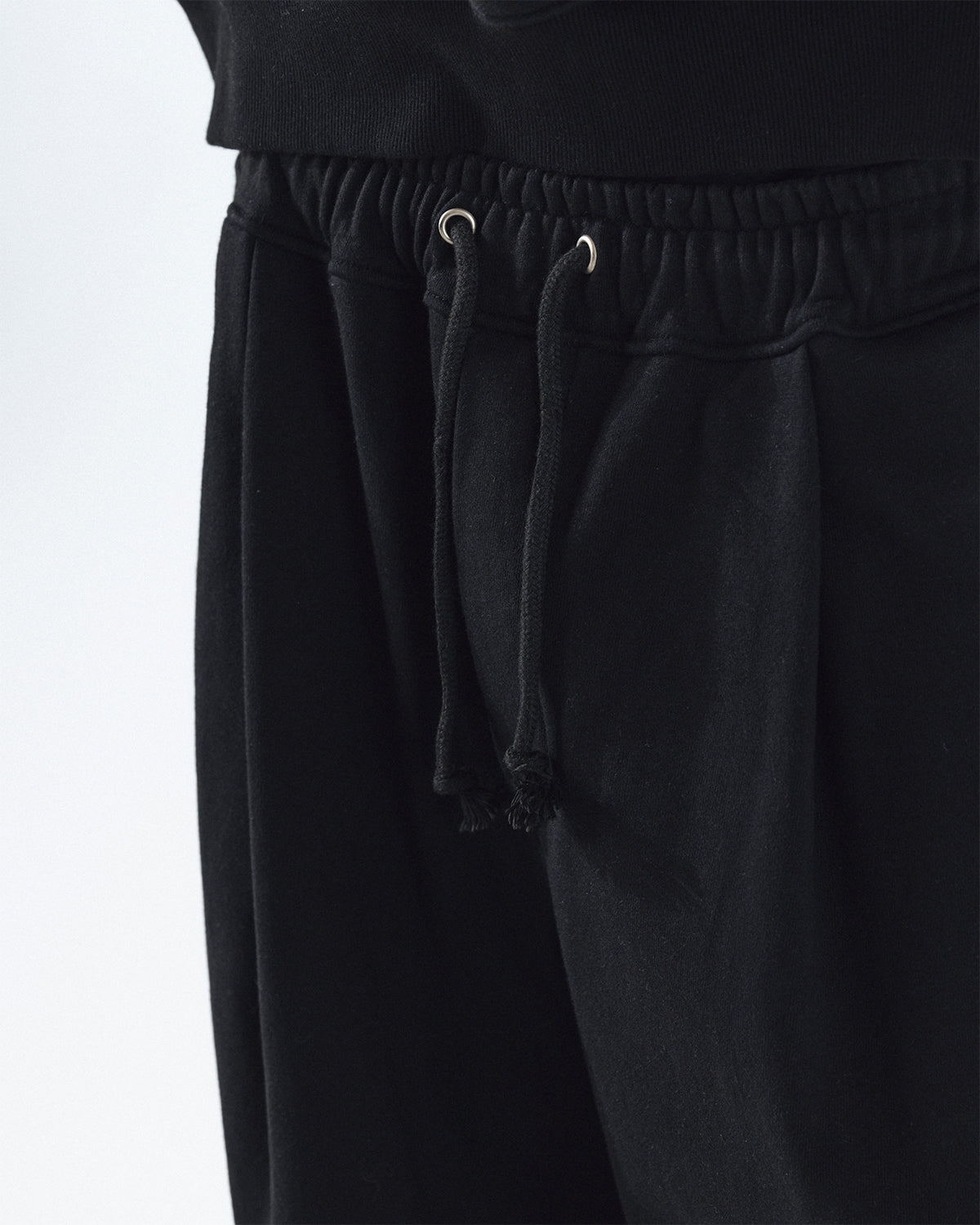Anglan Steady Symbol Sweat Balloon Pants - Black